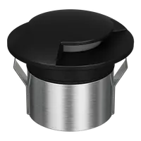 Emit Deck Light 85mm 4/6W Tri-Colour 12/24V 2-Way Black Domus