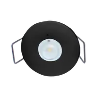 Recessed Mini LED Emergency 1.8W Non-Maintained D40 Black Domus