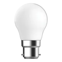 LED Filament Fancy Round G45 4.2W B22 Frosted 6500K Domus