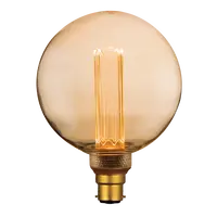 LED Retro Filament Globe G125 3.5W B22 Dimmable Decorative Domus