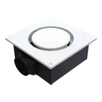 Orbis 4-in-1 Retrofit Bathroom Heater Fan & Light White Domus