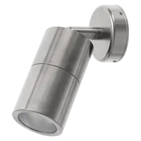 Shadow Outdoor Wall Light Single Adjustable Stainless Steel Domus
