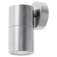 Shadow Exterior Wall Light 1 Light 12V MR16 Titanium Silver Domus