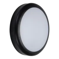 Versa-300 Round Bunker Light Plain IP65 240V Black Domus