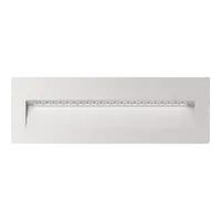 Zac-Pro 8 Recessed Rectangular LED Step Light 8W 24V White Domus