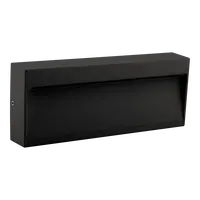 Zeke-Pro 8 Surface Mount LED Step Light 8W 24V Black Domus
