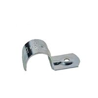 20mm Metal Half Saddle 6mm Hole ( 100 Pieces )
