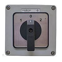 Industrial 25A Three Pole 3 Position Changeover Switch IP66