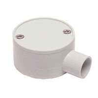 25mm One Way Shallow Junction Box