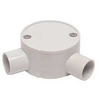 20mm R / Angled  Shallow Junction Box