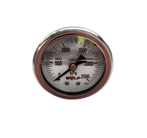 Oil-Filled Pressure Gauge 50mm | 2500kpa | Rear Entry Design & Stainless Steel | Firebox