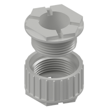 20mm Grey Male & Female Threaded PVC Bushing