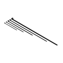 100 x 3.0mm Nylon Cable Ties - Stainless Steel Pawl  - 100 Pack