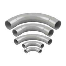 32mm Grey PVC 90° Standard Bend