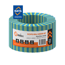 6mm 400m Blue & Yellow Telstra Rope