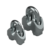 6mm Zinc Plated Steel Wire Rope Grip