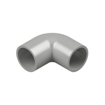 20mm Grey PVC Right-Angle Elbow