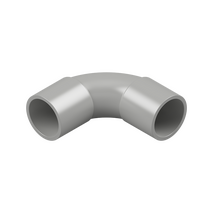 20mm Grey PVC Solid Elbow