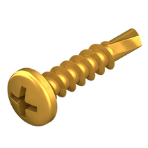 8G x 16mm Pan Head Drill Point Screws - 300 Pack