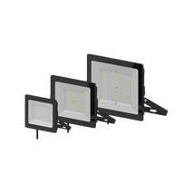 30W 5800K Black Slimline Eclipse LED Flood Light