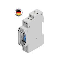 16A 24hr Analogue DIN Rail Time Switch with Battery Back-up