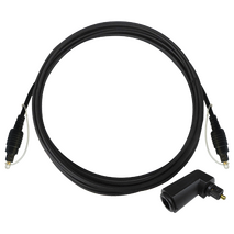 5m Toslink Male to Male Lead including Right Angle Adaptor