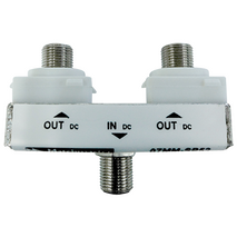 2 Way Wall Plate Splitter DC Only Power Pass (Suits Matchmaster and Clipsal 2000 Series)