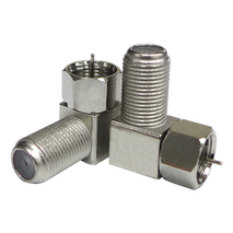 'F' Male to 'F' Female Elbow Adaptor (10 Pack)