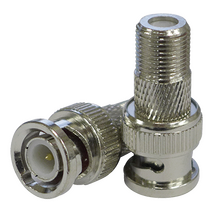 'F' Female to BNC Male Adaptor (20 Pack)
