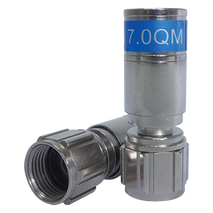 RG6 Quick Mount Universal Compression Connector (100 Pack)
