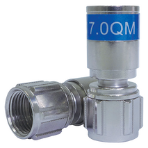 RG6 Quick Mount Short Compression Connector (100 Pack)