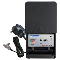 Masthead Amplifier VHF/UHF 24dB with 4G/5G Filter and Power Supply