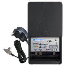 Masthead Amplifier UHF 34dB with 4G/5G Filter and Power Supply