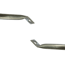 8' (2.4m) Hockey Stick Stay Bar Pair
