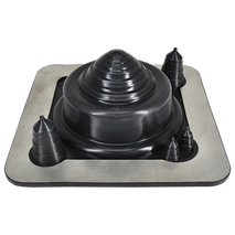 Rubber Roof Seal Black with Four Cable Penetrations (5-55mm) (10 Pack)