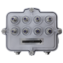 8 Way CATV Tap 11dB 1GHz