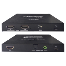 70m 4K High Speed HDMI® Extender Over Cat 6 18Gbps HDCP 2.2 with HDMI® Loop Out and ARC