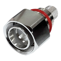 4.3-10 Plug for LL400/LMR400 50 Ohm Spring Finger