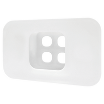 Recessed 4 Way DigiPORT® Wall Plate with Three Blank Inserts