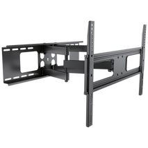 37-80"* 50kg Heavy-duty Tilt and Swivel Extendable Dual Arm TV Bracket