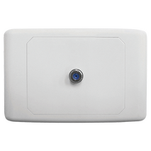 'F' Type TV Outlet Plate