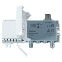 TERRA Fibre Receiver 80dBµV Output with SC/APC Connectors 47-2400MHz
