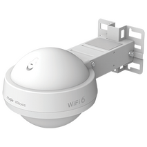 Wi-Fi 6 Outdoor Omnidirectional Access Point AX3000 802.11ax Dual Bands 2.97 Gbps with SFP Fibre Port