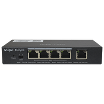 5 Port Gigabit Managed Network Switch (4 Port PoE, 1 Uplink)
