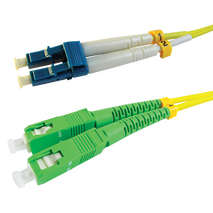 LC To SC Angled OS2 Patch Cords