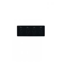 Puma - 4 Gang Fixed Power Point Double Pole 10A  Black x15 - PUBIG4BK