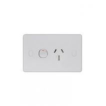 Puma - Power Point Switched 1u00a0Gang Double Pole Shuttered 15A 250V Vandal Proof  - PUPP151GVP
