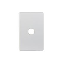 Puma - Switch Horizontal 1 Gang, 10AX/16A 250V~  White x10 - PUSW1G