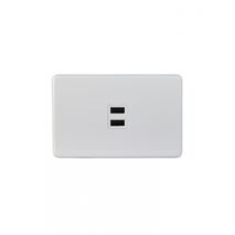 Puma - USB Charger Plate, 3.4A Dual Fully Integrated  x5 - PUUSB2G