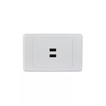 Cougar - Fully Integrated 3.4A Dual USB Charger Plate  x5 - COUSB2G